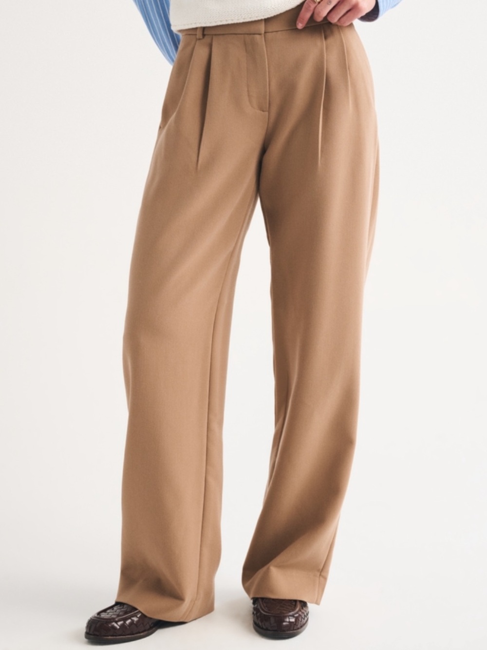 Abercrombie & Fitch Caramel Tan Trousers
